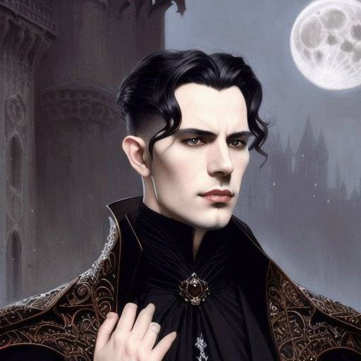 Anime profile picture like Vampiro for male