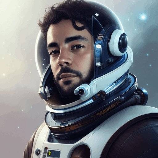 Anime profile picture like Explorador Espacial for male